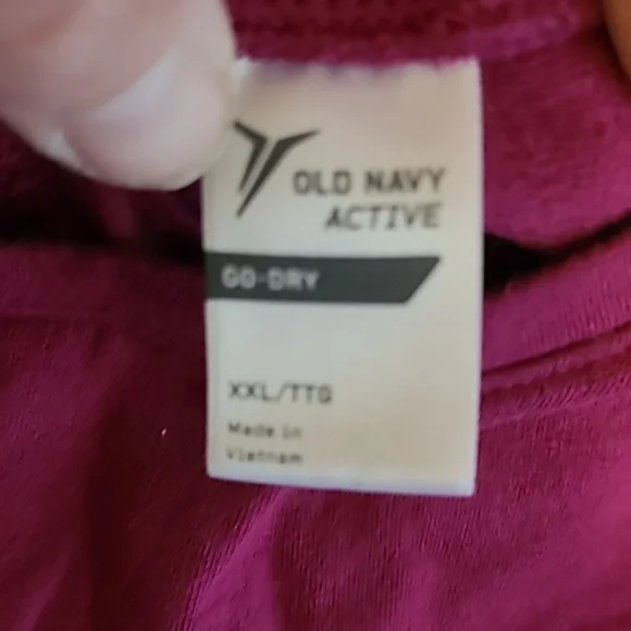 Old Navy Active Raspberry Color XXL Top - Picture 4 of 4